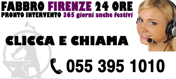 Fabbro Firenze: 055 395 1010